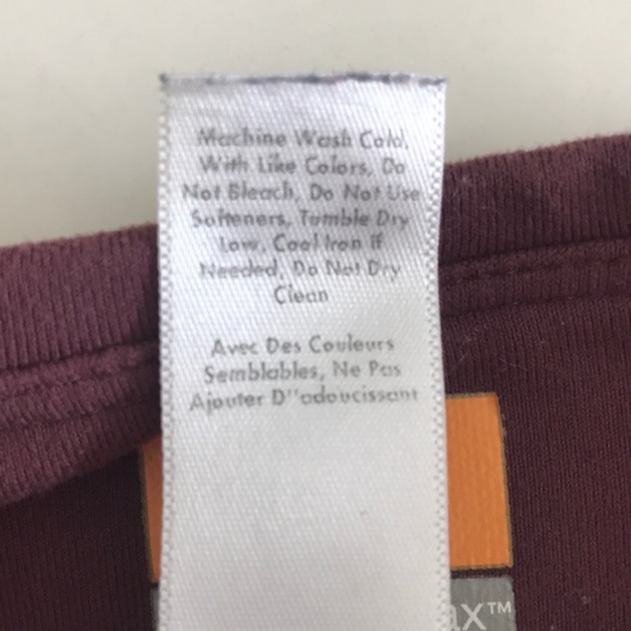 LUCY Powermax Capri Leggings Maroon Coral Size XS - Picture 7 of 9